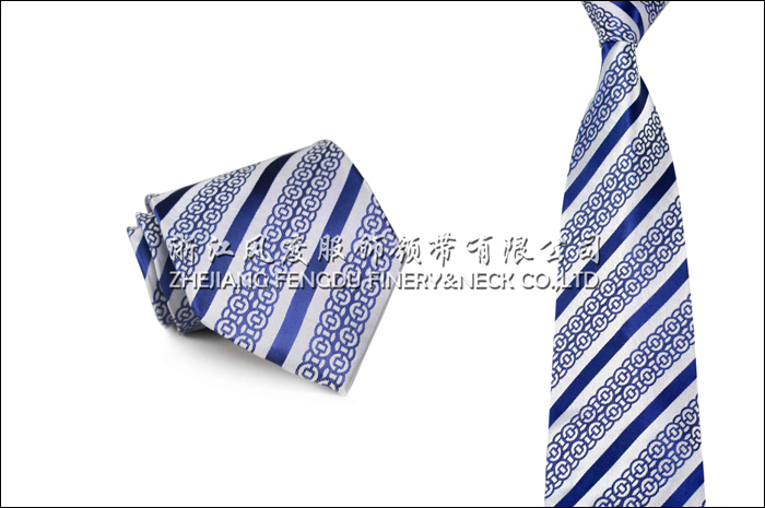 中国银行 色织涤丝领带