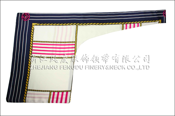 海南农村商业银行 双层刀型丝巾