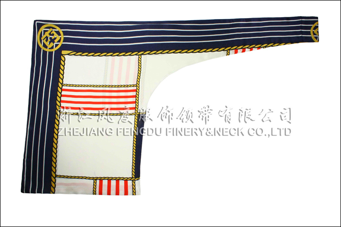海南农村商业银行 双层刀型丝巾