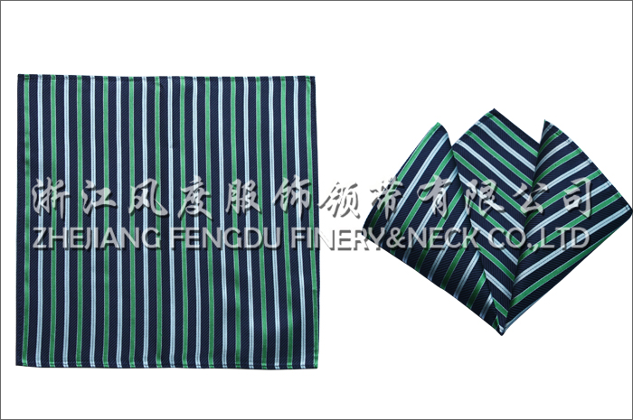 贵州农信用联社 色织真丝手帕 规格： 28x28cm
