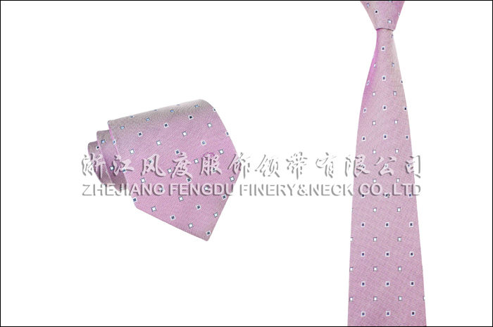 兴业银行 色织真丝领带