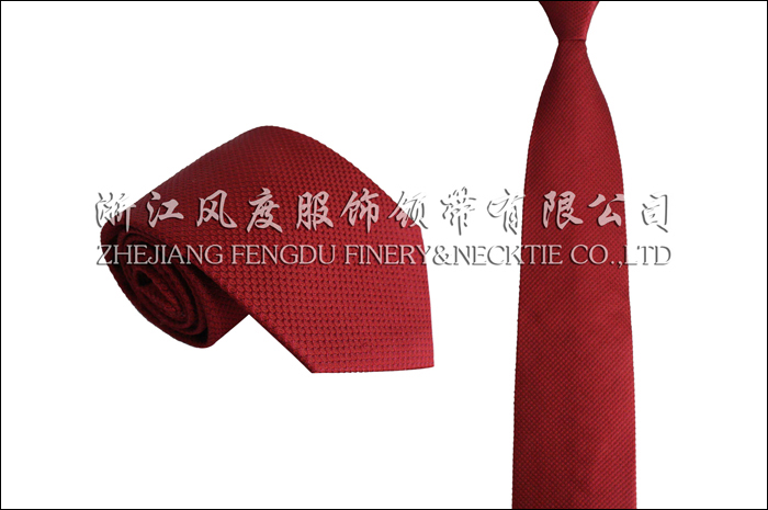 上海电力 色织真丝领带