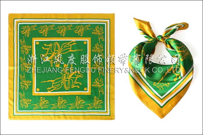 中国邮政 真丝小方巾 规格：53x53cm