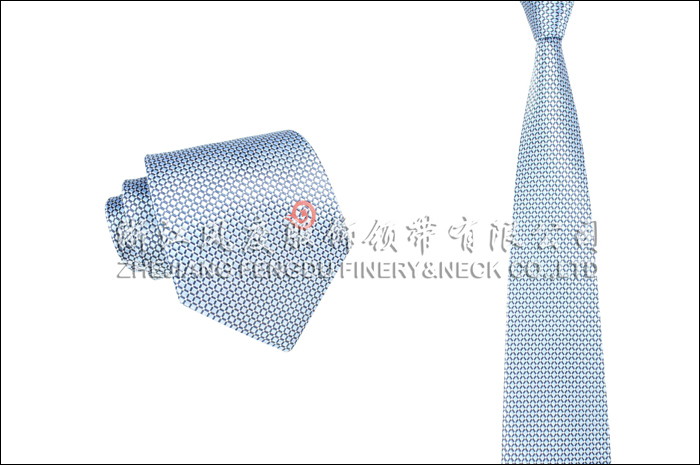 潍坊银行 色织真丝领带